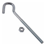 Zinc-Plated Lag Bolt Clothesline Hook, Corrosion Resistance, 7-1/4-in M2Y0 - product image 1