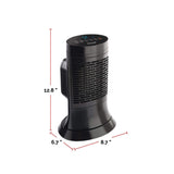 HCE351C Digital Mini-Tower Ceramic Space Heater, 1500W, Black C0J9 - product image 3