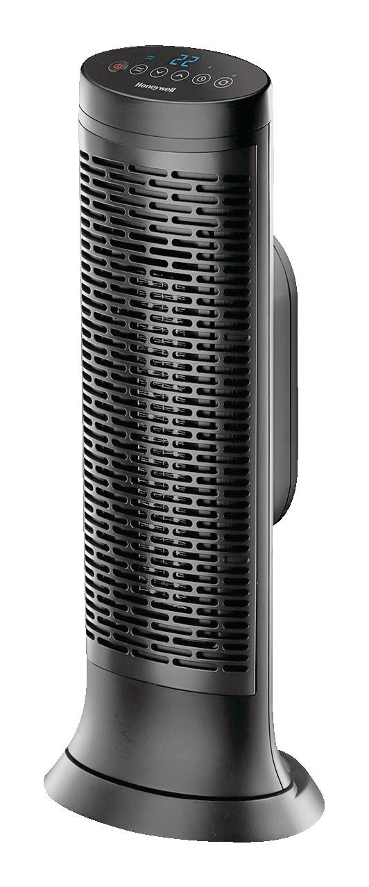 HCE352C Digital Tower Ceramic Space Heater withThermostat, 1500W, Black H9B2