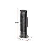 HCE352C Digital Tower Ceramic Space Heater withThermostat, 1500W, Black H9B2 - product image 3