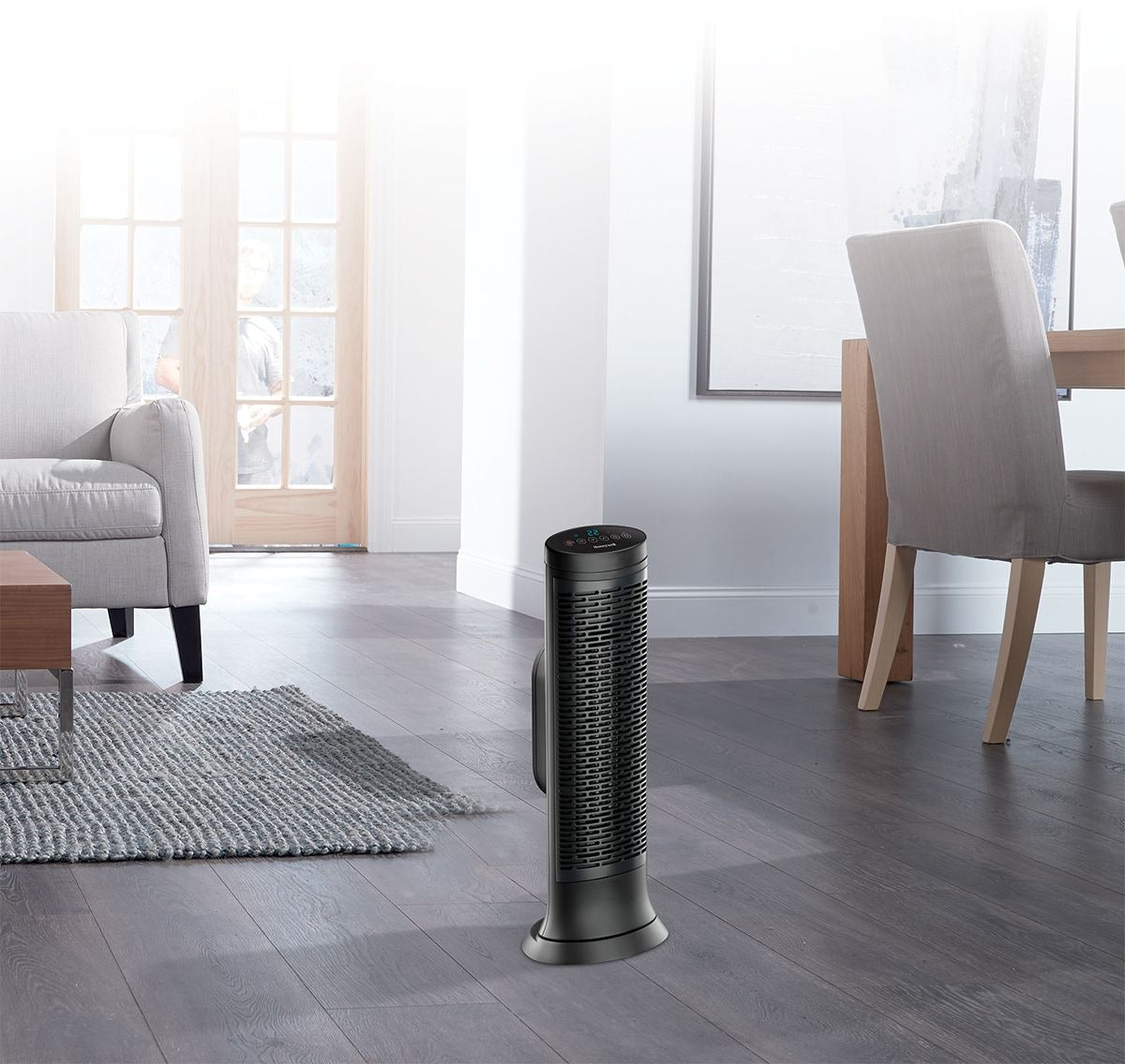 HCE352C Digital Tower Ceramic Space Heater withThermostat, 1500W, Black H9B2 - product image 5