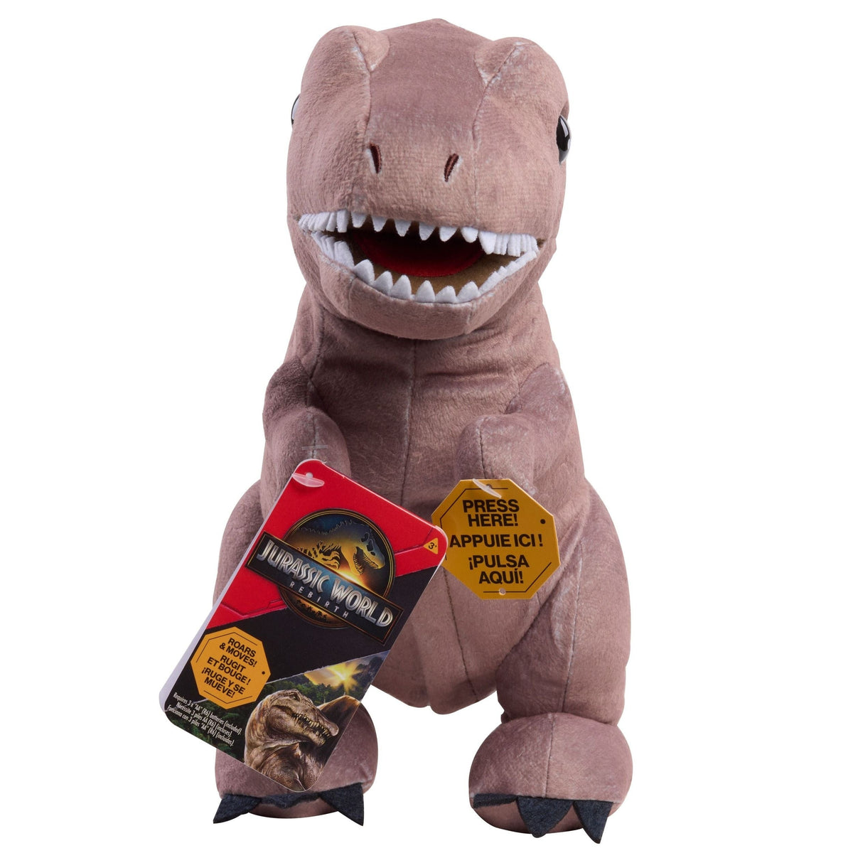 World Roarin' T-Rex Animated Plush for Ages 3+ T3U6 - product image 1