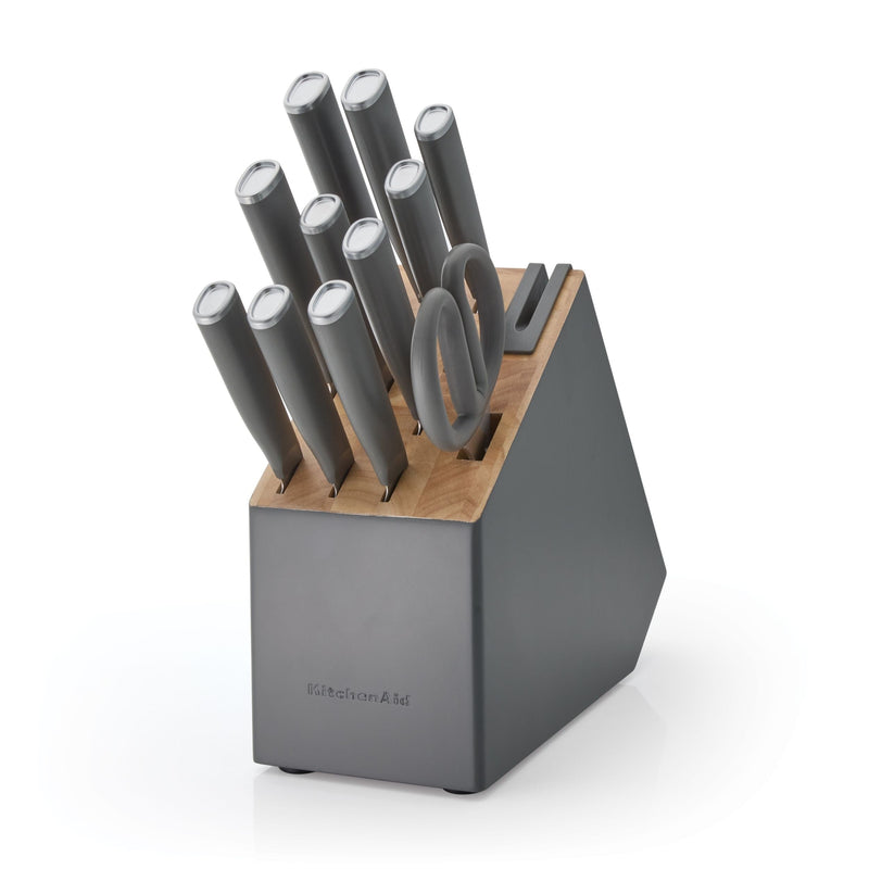 12PC CHARCOAL GRAY SELF-SHARPENING SET W9C9