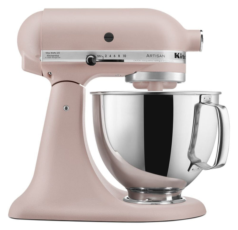 Artisan Series 5-Quart Tilt-Head Stand Mixer, Feathered Pink A4R6