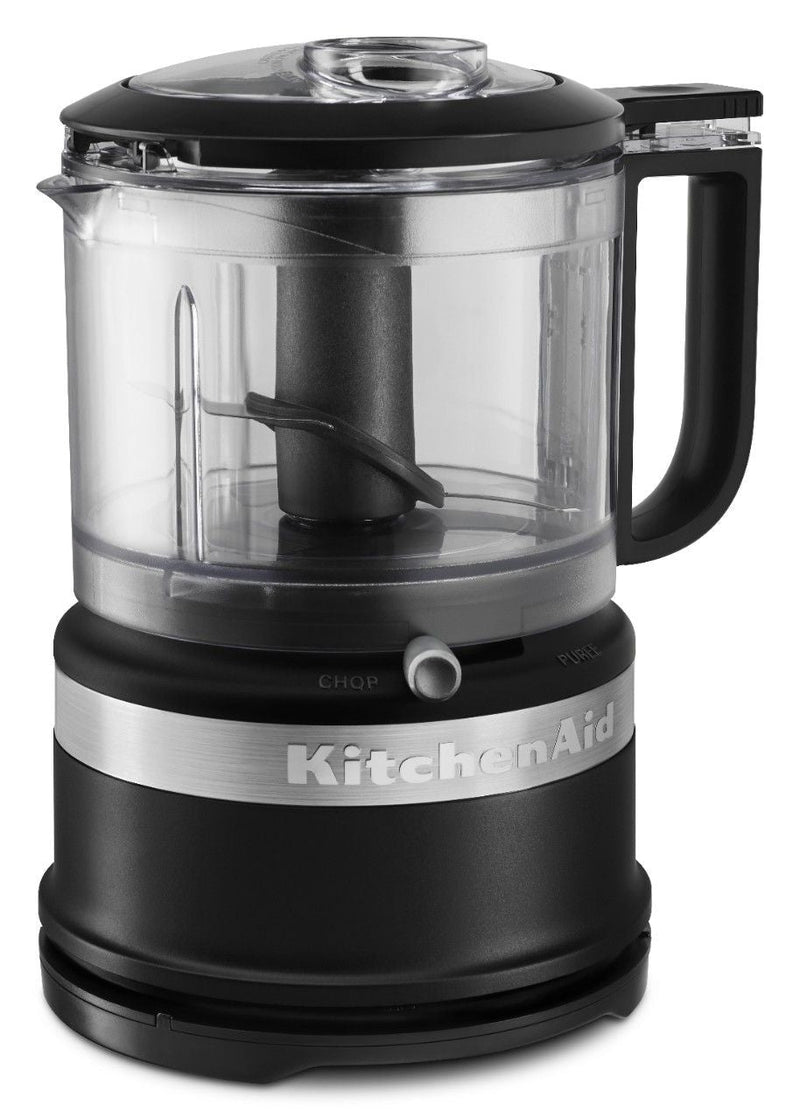 Compact Food Chopper with Dishwasher Safe Parts, Black Q3E4