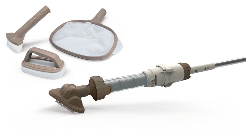 Boreal Spa Vacuum Kit, Rechargeable Battery, Ergonomic Handle C7W8