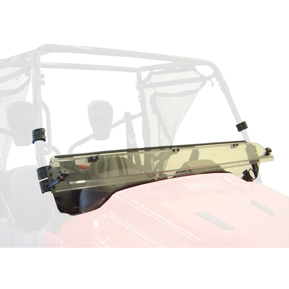 Folding Windshield, Big Red D8P2 - product image 1