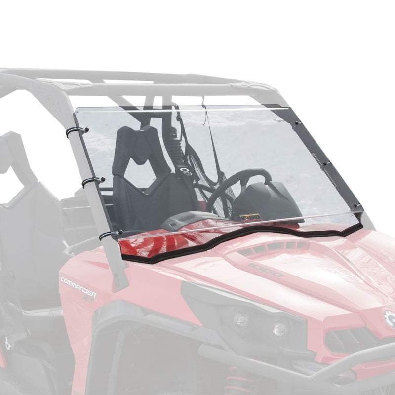 Hard Coated Full Fixed Windshield, Cam-Am Commander O9R7