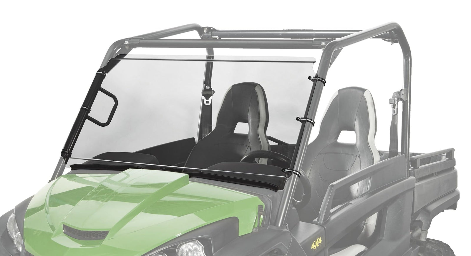 Hard Coated Full Fixed Windshield, John Deer RSX850i W2G9 - product image 3