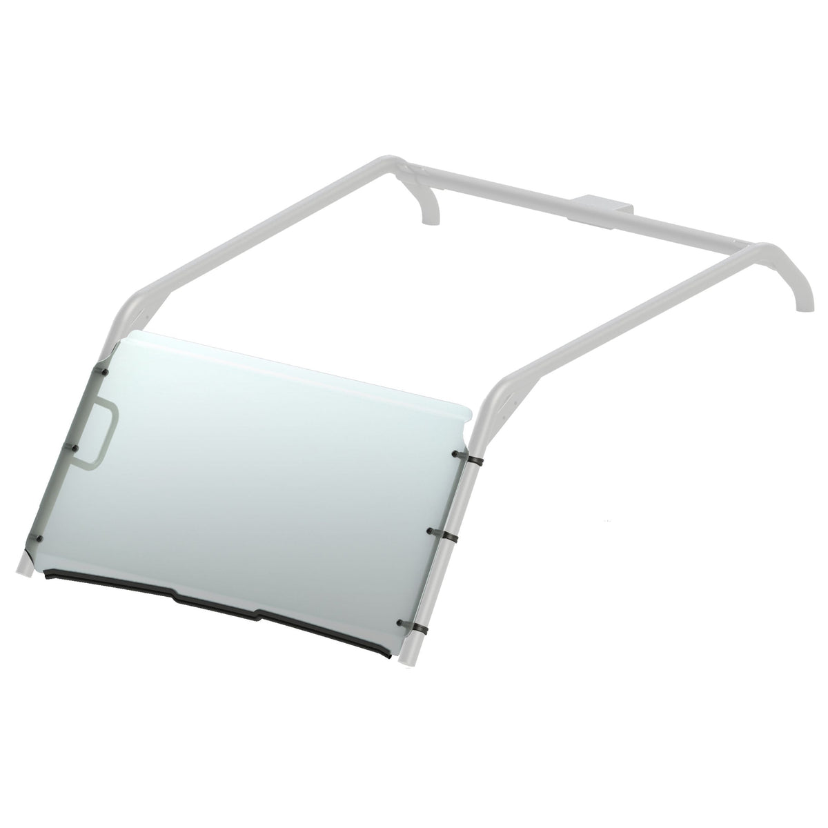 Uncoated Full Fixed Windshield, John Deer RSX850i H4V1 - product image 1