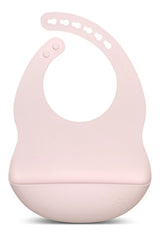 Silibib Silicone Feeding Bib, Pink S8Q1 - product image 1