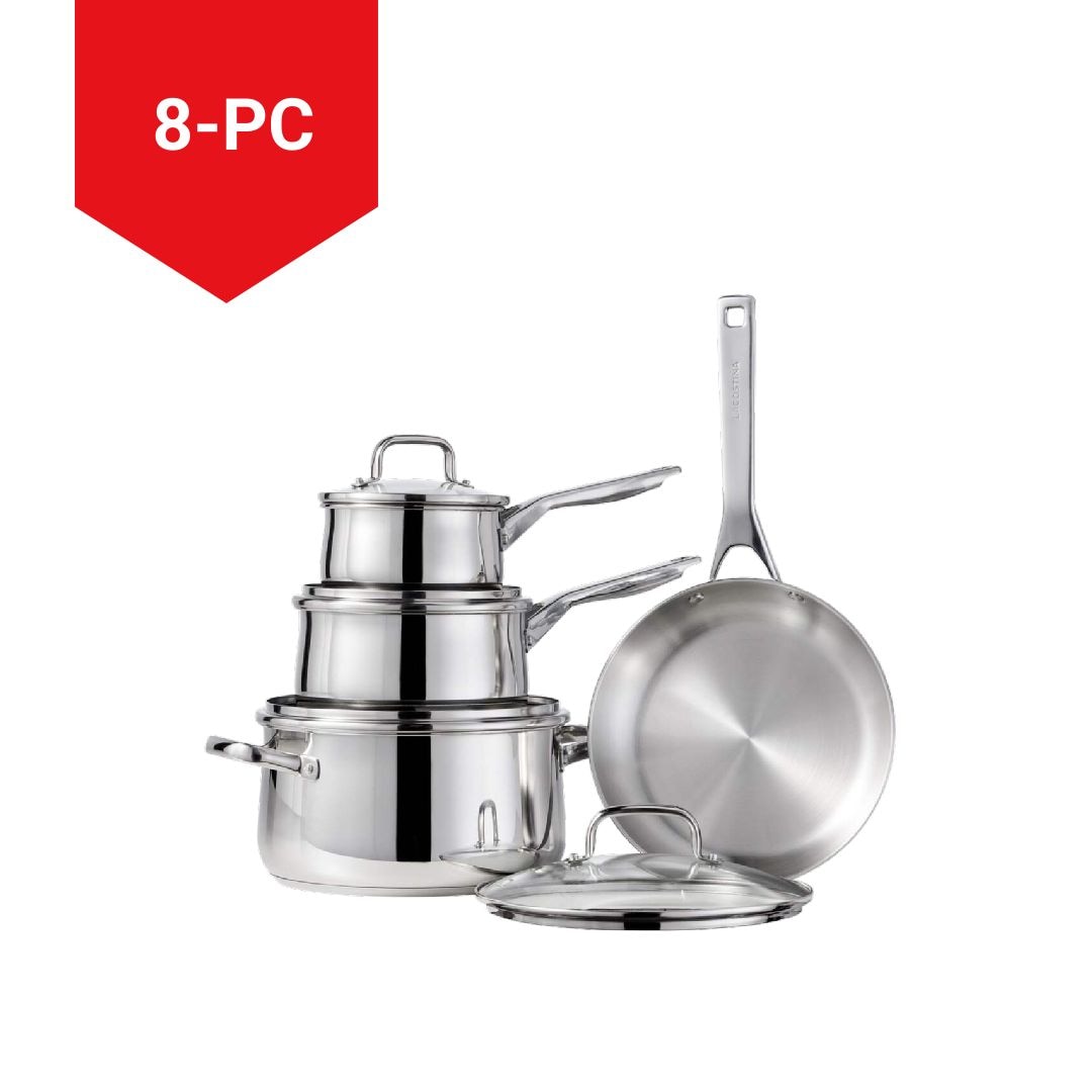 Classico Stainless Steel Cookware Set, 8-pc K7S6 - product image 3