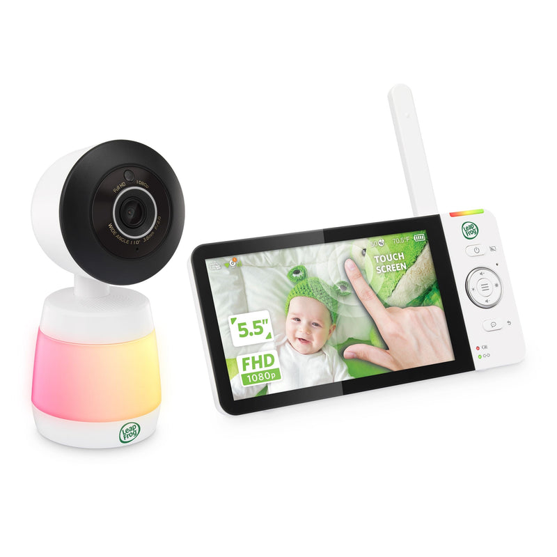 LF2936FHD-Touch Remote Access Pan & Tilt Smart Video Baby Monitor with Colour Night Vision, 5.5-in Screen F0A7