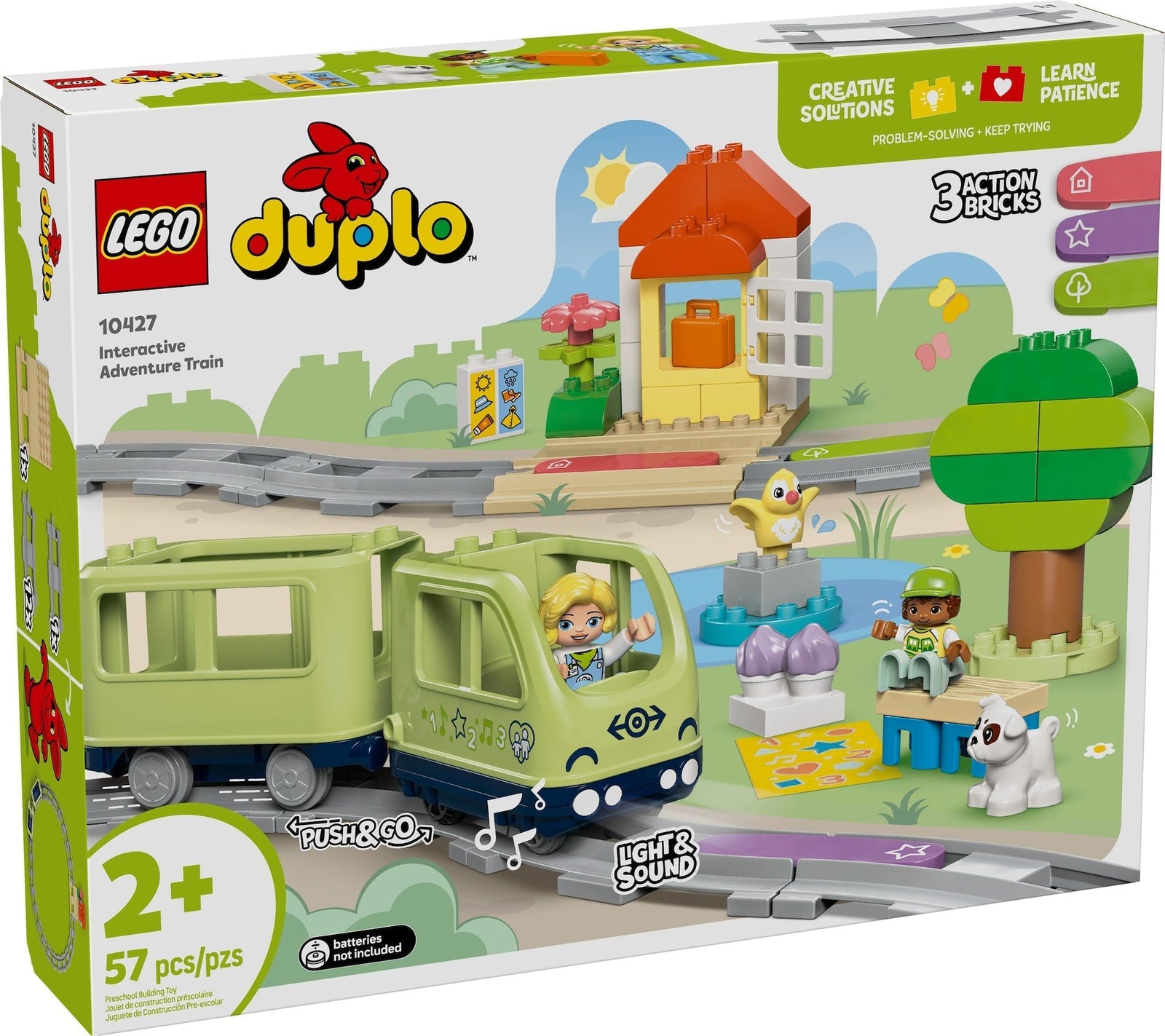 Duplo Interactive Adventure Train - 10427, 57-pcs, Ages 2+ F4R3 - product image 1