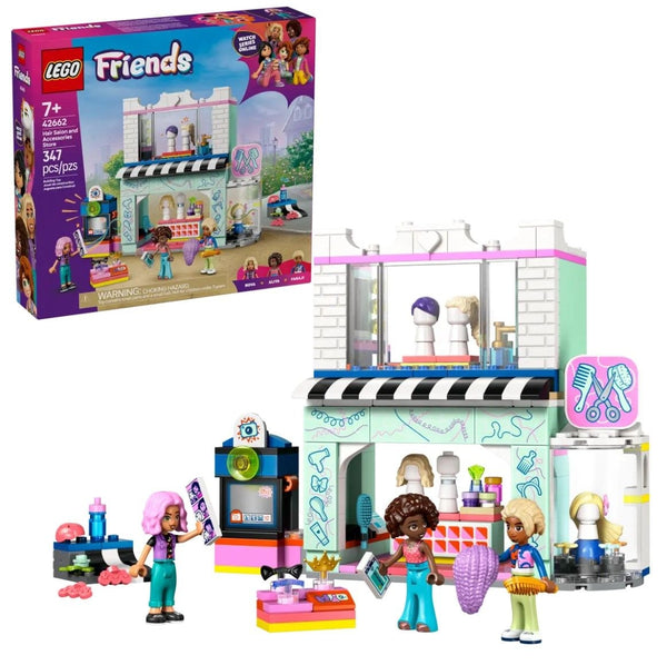 Friends Hair Salon and Accessories Store Set - 42662, 347-pcs, Ages 7+ G4W2