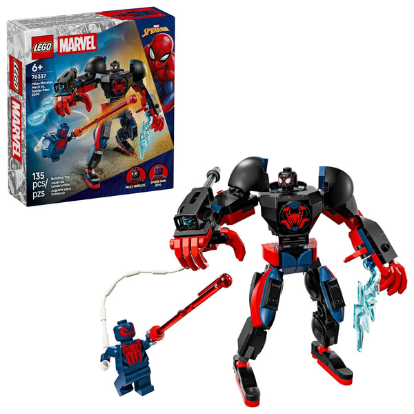 LEGO Miles Morales Mech Vs. Spider-Man 2099 - 76337, 135-pcs, Ages 6+ F4X3