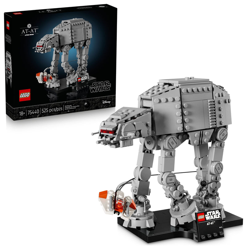 AT-AT Walker Toy Building Set - 75440, 525-pcs, Ages 18+ V6U1