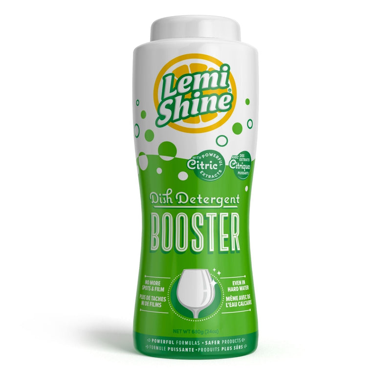 Shine Dishwasher Detergent Powder Booster, Fresh Lime Scent, 680-g B3N2