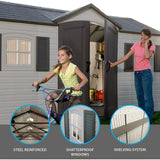 Outdoor Storage Shed with Windows, 8-ft x 15-ft Z9R8 - product image 4
