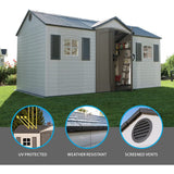 Outdoor Storage Shed with Windows, 8-ft x 15-ft Z9R8 - product image 6