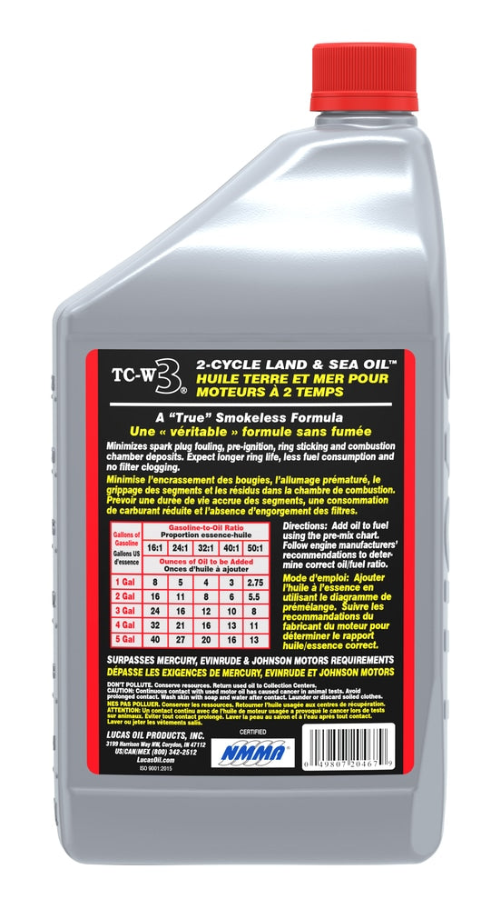 Oil 2-Stroke Semi-Synthetic Land & Sea Oil, 946-mL M2U7 - product image 2
