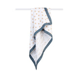 3-Ply Sun & Fish Reversible Muslin Blanket L4R2 - product image 1