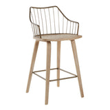 Winston Fixed-Height Counter Stool, Wood, 26-in I1I6 - product image 1