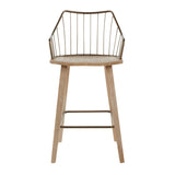 Winston Fixed-Height Counter Stool, Wood, 26-in I1I6 - product image 2
