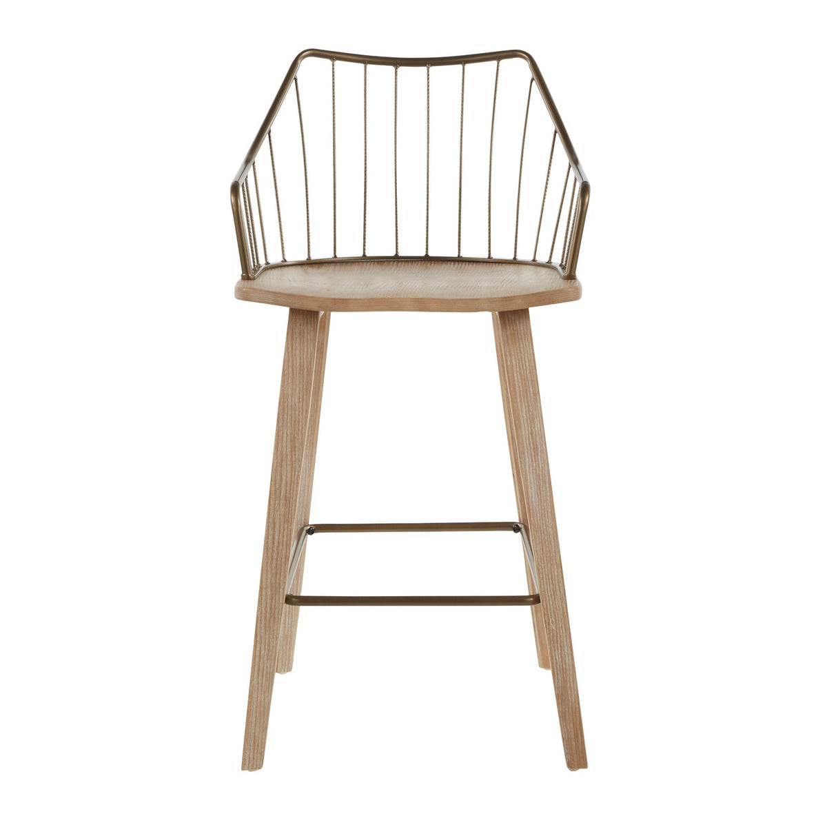 Winston Fixed-Height Counter Stool, Wood, 26-in I1I6 - product image 2