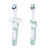 Baby Toothbrush with Safety Shield, Mint Green, 2-pk O7V5 - product image 1