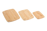 Bamboo Cutting Board, Assorted Sizes, 3-pk Y6U2 - product image 1