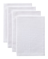 Essential Cotton Dining Napkins, White, 17-in, 4-pk T3F4 - product image 1