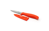 Stainless Steel Paring Knife with Sheath, 3.5-in, Assorted Colours E8K2 - product image 1