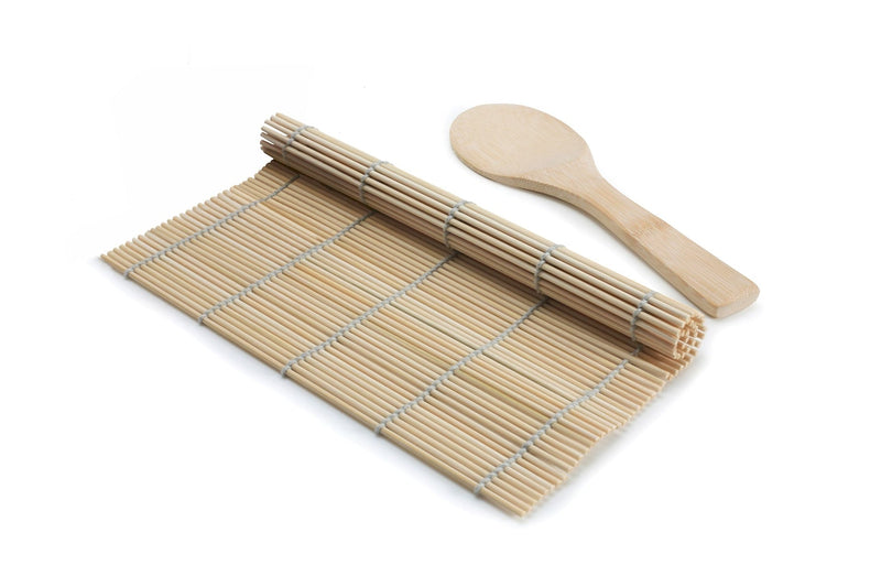 Sushi Making Kit with Gift Box, Sushi Mat & Rice Paddle W8N0