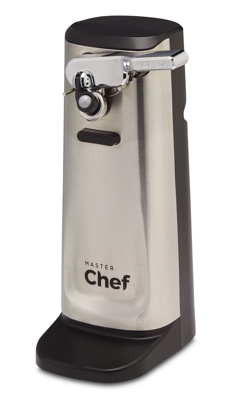Tall Electric Stainless Steel Can Opener, Black D5B2