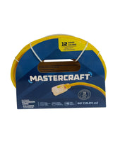 12/3 Outdoor Extension Cord with Lighted end & Locking Connector, Yellow E8V1 - product image 1