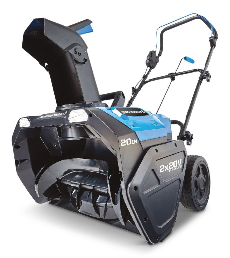 2x20V Single Stage Cordless Snowblower with PWR POD 5.0Ah Battery, 20-in R4A2