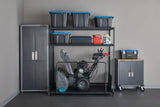 Seasonal Storage Rack with Rolling Platform Cart, Black, 65.5-in x 35.5-in x 68-in M9P3 - product image 5