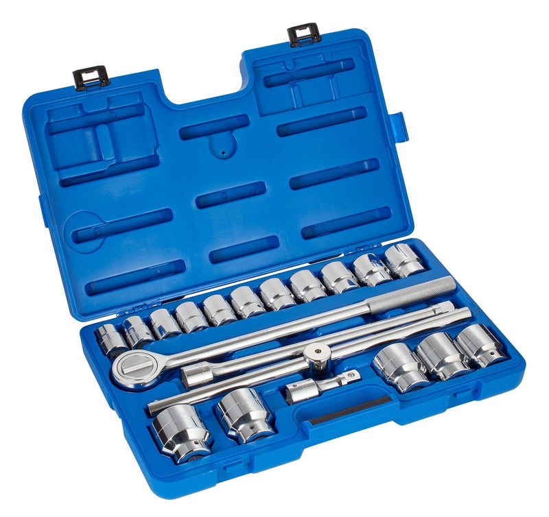 Socket Set 20-pc, 3/4-in Drive, SAE, Steel, Chrome C3R4