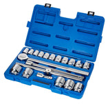 Socket Set 20-pc, 3/4-in Drive, SAE, Steel, Chrome C3R4 - product image 2