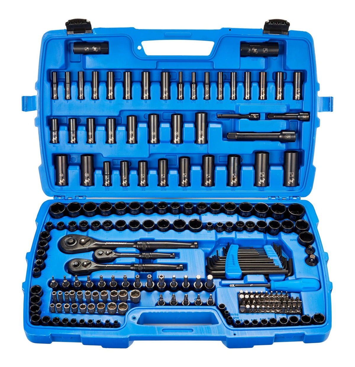 Socket Set, 229-pc, SAE / Metric, CRV, Black Steel Finish W4Q5 - product image 3