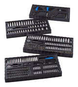 Socket Set, 350-pc, SAE / Metric, CRV, Nickel-Chrome Plating L9A4 - product image 4
