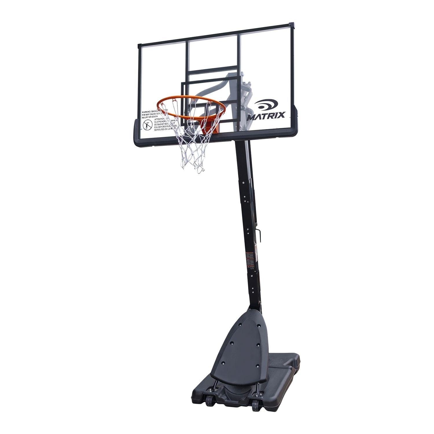 Portable Adjustable Basketball System, 54-in O9Z8 - product image 1
