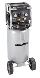 15-Gallon Oil-Free Quiet Portable Vertical Air Compressor with Top Tray G7I9 - product image 6