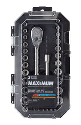 31 Piece 1/4" Drive Metric Socket Set V7F4 - product image 2