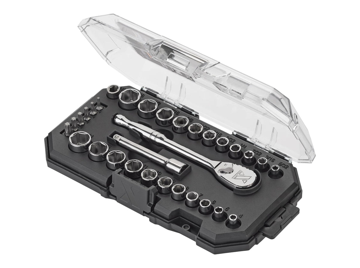31 Piece 1/4" Drive Metric Socket Set V7F4 - product image 3