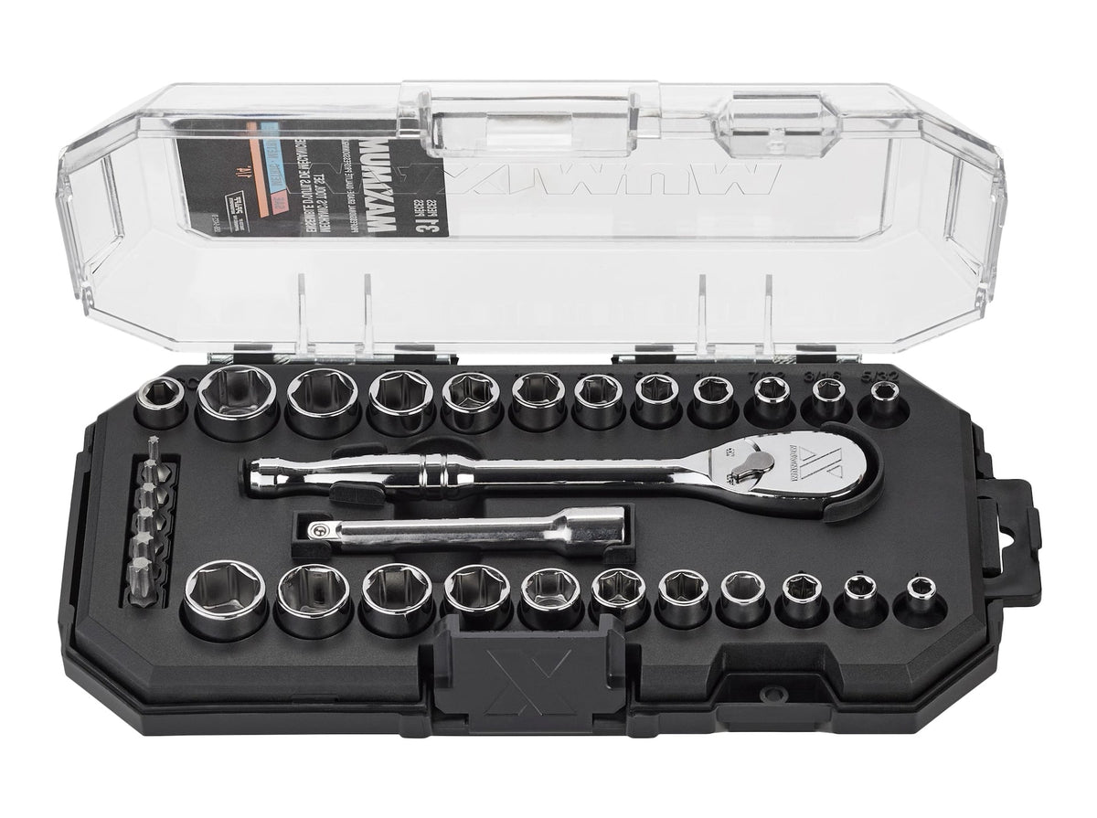 31 Piece 1/4" Drive Metric Socket Set V7F4 - product image 4