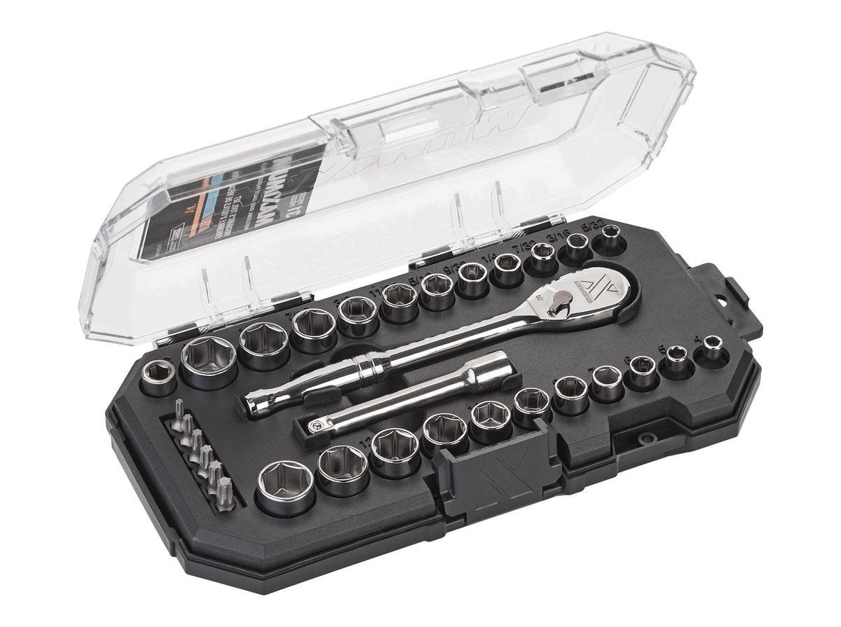 31 Piece 1/4" Drive Metric Socket Set V7F4 - product image 5