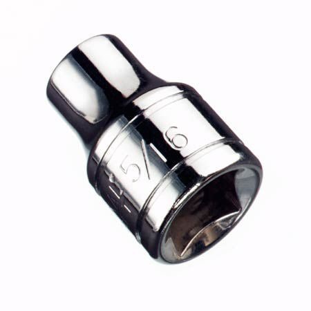 3/8-in Drive Assorted Sizes Regular Socket, 6-Point, Nickel-Chrome Plating S3W2