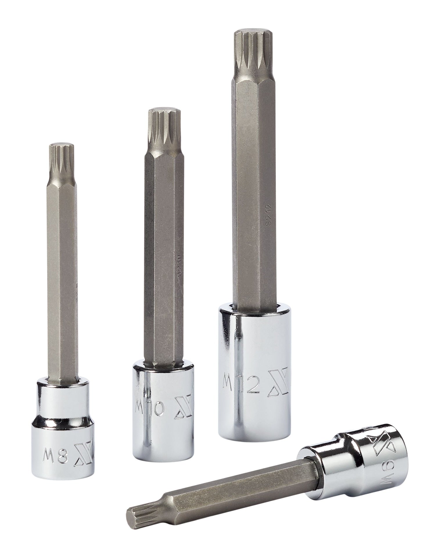 Extra Long Shank Triple Square Bit Socket Set, 4-pc B1J3 - product image 2